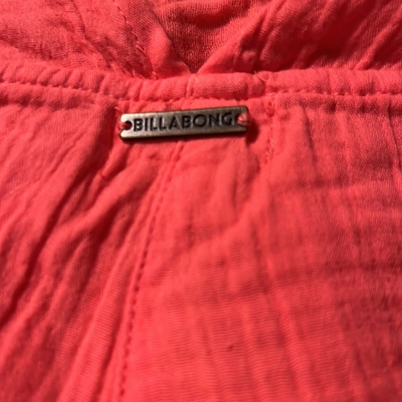 Nwt womens billabong girl on the run jumper in pink (coral) sz large - Picture 6 of 8